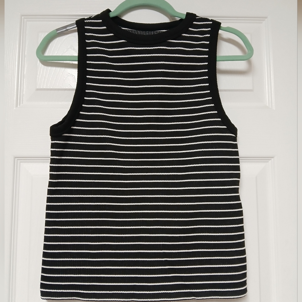 🖤NEW YORK LAUNDRY Striped Tank Top  - Size L/XL